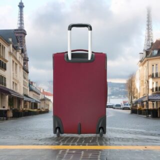 Delsey Βαλίτσα καμπίνας expandable 56cm Pin Up 6 Burgundy