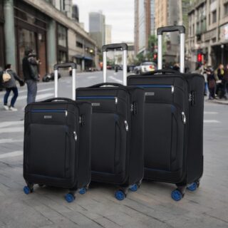 Βαλίτσες trolley (σετ 3 τεμαχίων) Spectra Cardinal 5000 μαύρη