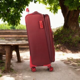 Βαλίτσες trolley (σετ 3 τεμαχίων) Cardinal 3800 μπορντό