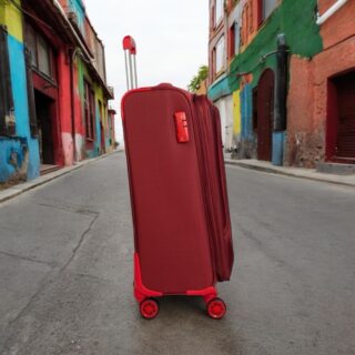 Βαλίτσες trolley (σετ 3 τεμαχίων) Cardinal 3300 μπορντό