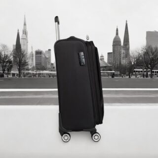 Βαλίτσες trolley (σετ 3 τεμαχίων) Cardinal 3300 μαύρη