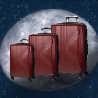 Cardinal Βαλίτσες trolley (σέτ 3 τεμαχίων) Cardinal 2010 μπορντό