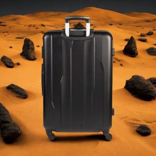 Βαλίτσες trolley σέτ 3 τεμαχίων Cardinal 2012 μαύρη