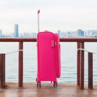 Βαλίτσα trolley Spectra Cardinal μεσαία μεγάλη 5000 60/70cm ροζ