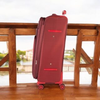 Βαλίτσα trolley Cardinal μεσαία μεγάλη 3700 60/70cm μπορντό