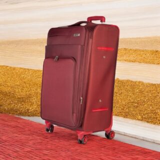 Βαλίτσα trolley Cardinal μεσαία μεγάλη 3700 60/70cm μπορντό