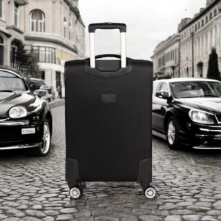 Βαλίτσα trolley Cardinal μεσαία μεγάλη 3400 60/70cm μαύρη