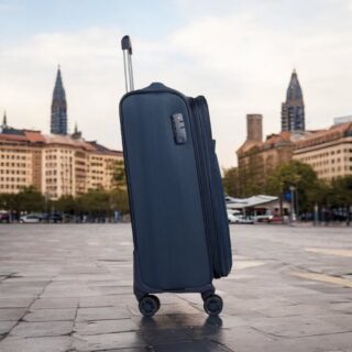 Βαλίτσα trolley Cardinal μεσαία μεγάλη 3400 60/70cm σκούρο μπλέ