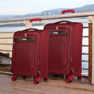 Βαλίτσα trolley Cardinal μεσαία μεγάλη 3300 60/70cm μπορντό