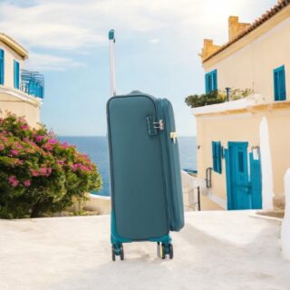 Βαλίτσα trolley Oblivion Cardinal μικρή μεσαία 5100 50/60cm πετρόλ