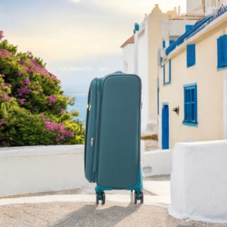 Βαλίτσα trolley Oblivion Cardinal μικρή μεσαία 5100 50/60cm πετρόλ