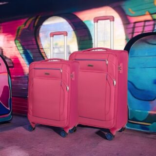 Βαλίτσα trolley Spectra Cardinal μικρή μεσαία 5000 50/60cm ροζ