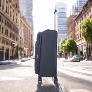 Βαλίτσα trolley Spectra Cardinal μικρή μεσαία 5000 50/60cm σκούρο μπλέ