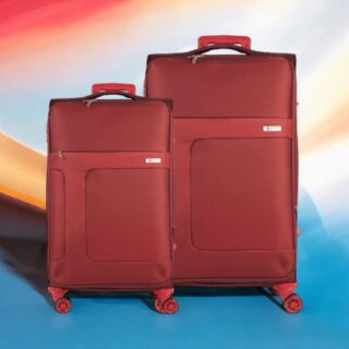 Βαλίτσα trolley Cardinal μικρή μεσαία 3800 50/60cm μπορντό