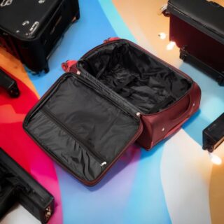 Βαλίτσα trolley Cardinal μικρή μεσαία 3800 50/60cm μπορντό