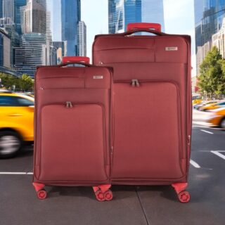Βαλίτσα trolley Cardinal μικρή μεσαία 3700 50/60cm μπορντό
