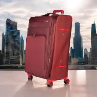 Βαλίτσα trolley Cardinal μικρή μεσαία 3700 50/60cm μπορντό