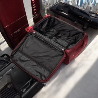 Βαλίτσα trolley Cardinal μικρή μεσαία 3700 50/60cm μπορντό