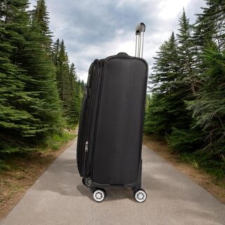 Βαλίτσα trolley Cardinal μικρή μεσαία 3400 50/60cm μαύρη