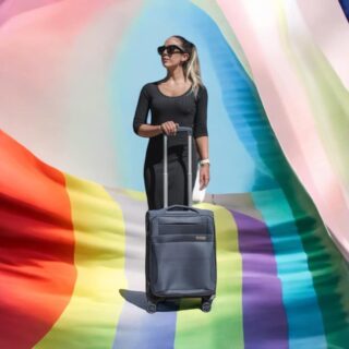 Βαλίτσα trolley Cardinal μικρή μεσαία 3400 50/60cm σκούρο μπλέ