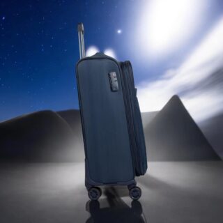 Βαλίτσα trolley Cardinal μικρή μεσαία 3400 50/60cm σκούρο μπλέ