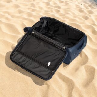 Βαλίτσα trolley Cardinal μικρή μεσαία 3300 50/60cm σκούρο μπλέ