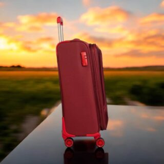Βαλίτσα trolley Cardinal μικρή μεσαία 3300 50/60cm μπορντό