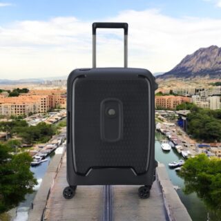 Delsey Βαλίτσα καμπίνας slim 55m Moncey Black