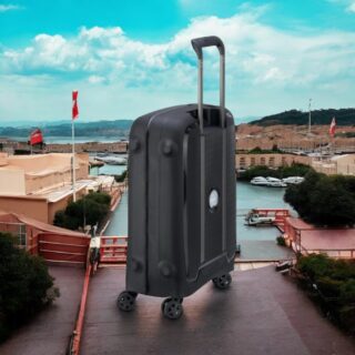 Delsey Βαλίτσα καμπίνας slim 55m Moncey Black