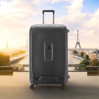 Delsey Βαλίτσα πολύ μεγάλη 82cm Moncey Black