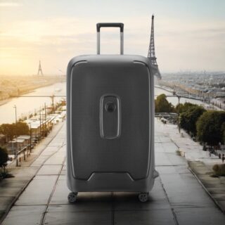 Delsey Βαλίτσα πολύ μεγάλη 82cm Moncey Black