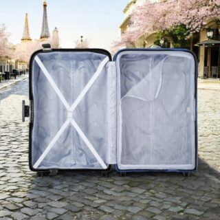 Delsey Βαλίτσα πολύ μεγάλη 82cm Moncey Black