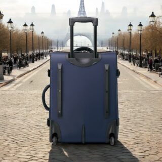 Delsey Σακ Βουαγιάζ καμπίνας trolley 55cm Raspail Blue