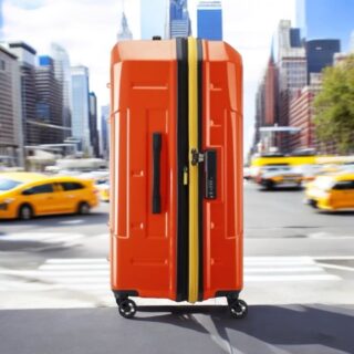 Delsey Βαλίτσα πολύ μεγάλη expandable 80cm Rempart Orange