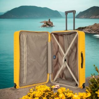 B|Y. Βαλίτσα μεγάλη expandable 79cm Ulisse Mango