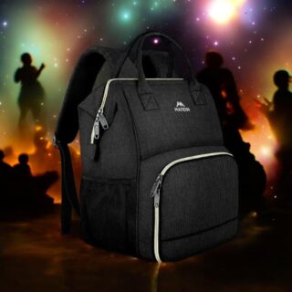 Γυναικείο Επαγγελματικό Σακίδιο πλάτης γεύματος 18L 15,6” Matein 1368 μαύρο