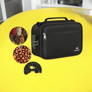 Τσάντα γεύματος χειρός/χιαστί Matein 1253 μαύρο