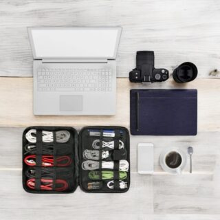 Τσάντα χειρός Organizer ηλεκτρονικών Matein 1369 μαύρο