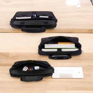 Υφασμάτινος Χαρτοφύλακας Taygeer 15.6 laptop 9.6L 1073 μαύρο