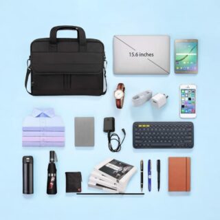 Υφασμάτινος Χαρτοφύλακας Taygeer 15.6 laptop 9.6L 1073 μαύρο