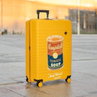 B|Y Andy Warhol Βαλίτσα μεγάλη expandable 79cm Ulisse Mango