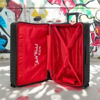 B|Y Andy Warhol Βαλίτσα μεγάλη expandable 79cm Ulisse Black