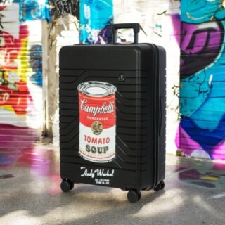 B|Y Andy Warhol Βαλίτσα μεγάλη expandable 79cm Ulisse Black