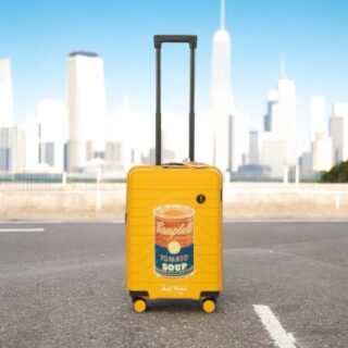 B|Y Andy Warhol Βαλίτσα καμπίνας expandable 55cm Ulisse Mango