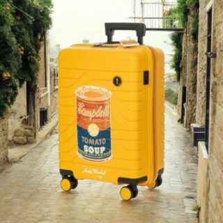 B|Y Andy Warhol Βαλίτσα καμπίνας expandable 55cm Ulisse Mango