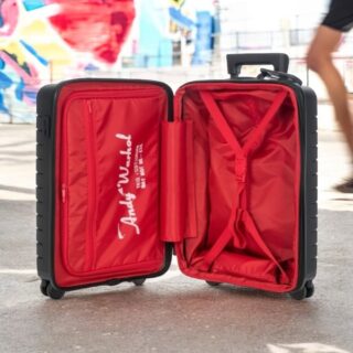 B|Y Andy Warhol Βαλίτσα καμπίνας expandable 55cm Ulisse Black