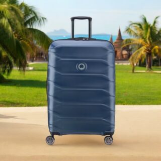 Delsey Βαλίτσα Μεγάλη Expandable 78cm Meteor Blue