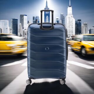 Delsey Βαλίτσα Μεγάλη Expandable 78cm Meteor Blue