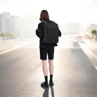 Bange 1801 Μαύρο Σακίδιο Πλάτης 35L Laptop 17.3”