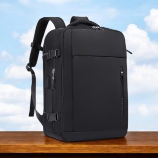 Bange 1801 Μαύρο Σακίδιο Πλάτης 35L Laptop 17.3”